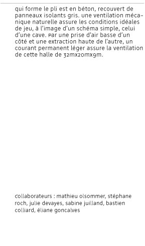la veyre et l'endroit du tennis