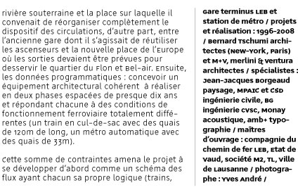 gare leb m2 flon lausanne