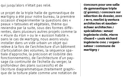halle de gymnastique triple, martigny