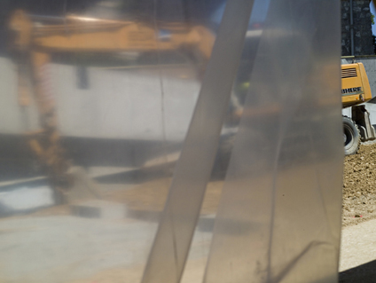 la ville trou�e, chantier du metro m2, lausanne