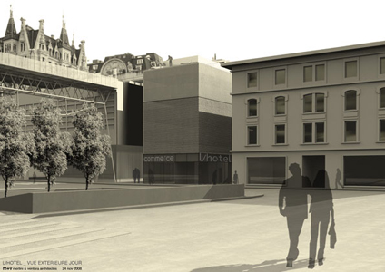 un hotel place de l'europe, lausanne