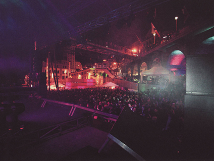 la ville reli�e, inauguration du m�tro m2, lausanne