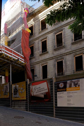 st-fran�ois 2, travaux de transformation et r�novation, lausanne